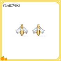 ต่างหูสวารอฟสกี้ Swarovski ETERNAL FLOWER cute bee womens earrings gift for girls jewelry