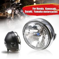 ✼ 35W Motorcycle Round Headlight 7 Lamp Bulb Clear Lens 400 Lamp For HONDA Hornet CB400 CB500 CB600 CB1300 VTR250 CB250 VTEC400