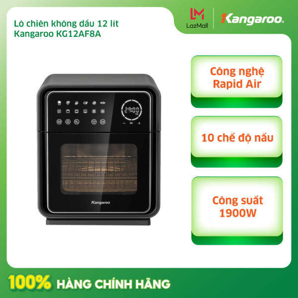 Lò chiên không dầu Kangaroo KG12AF8A 12 lít