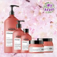 Loreal Inforcer Shampoo/Mask แชมพู มาส์ค สำหรับผมแห้งเสีย เปราะขาดง่าย