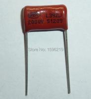 50pcs CBB capacitor 392 2000V 392J 2KV 3900pF 3.9nF P15 CBB81 Metallized Polypropylene Film Capacitor