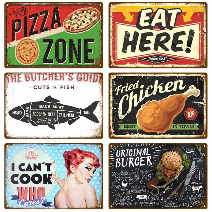  QIONGQI Funny Kitchen Quote My Cooking is Awesome Metal Tin  Sign Wall Decor Retro Kitchen Signs with Sayings for Home Kitchen Decor  Gifts : Home & Kitchen