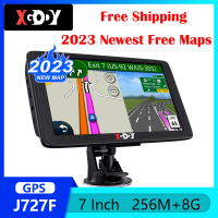 XGODY J727F 2023 เอเชียตะวันออกเฉียงใต้แผนที่ฟรี 7 นิ้วรถยนต์/รถบรรทุก GPS นำทาง 256M + 8G พร้อม ที่บังแดด หน้าจอสัมผัสวิทยุ FM จัดส่งฟรี