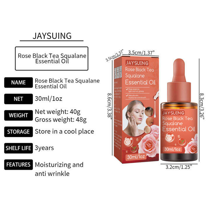 zwm-lowest-price-ของแท้-100-30ml-jaysuing-rose-black-tea-squalane-serum-ช่วยเพิ่มความหมองคล้ำผิวแห้งกร้านไฮเดรชั่นต่อต้านริ้วรอยกระชับผิวผลิตภัณฑ์ดูแลผิวกระจ่างใส