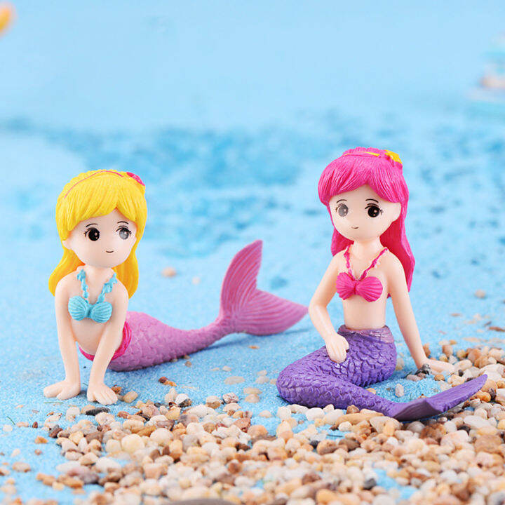 mermaid aquarium toy