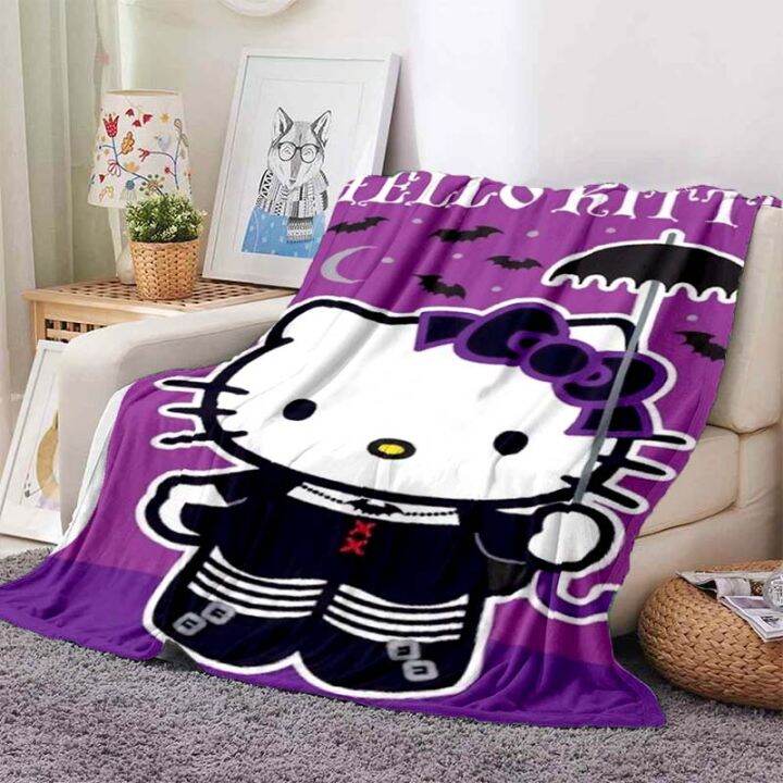 anime-cartoon-hello-kitty-cute-blanket-office-nap-sofa-childrens-air-conditioning-flannel-soft-keep-warm-can-be-customized-8