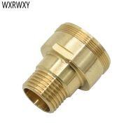 Garden tap male M32 to 1/2 brass Connector Reducing threaded connector Shower head adapter copper Repair joints 1pcs