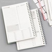 ◑□ 2023 Notebooks Agendas Planner Diary Weekly Spiral Organizer Libretas A5 Note Books Monthly Kraft Paper Schedule Filofax