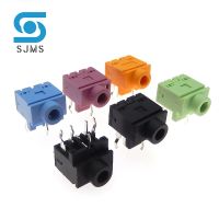 10Pcs Headphone Jack Socket PJ-317 5Pin DIP 3.5MM Stereo Female Socket 3.5 Audio Earphone Connector PJ317 Audio Socket