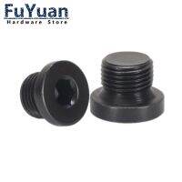 【cw】 1PCS Pressure Metric Inner Hexagon Plug Flange Face Bulkhead Male Thread 10M12M14M16M18M20 Screw Pipe Fittings