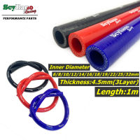 1m Length Straight Hose ID 6mm 8mm 10mm 12mm Inner Diameter 0.23inch 0.32inch 0.4inch 0.47inch Cooling Hose Intercooler Tube