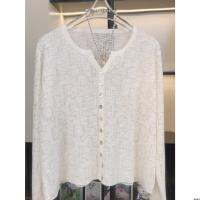 คาร์ดิแกนโกโก้ร้อน 80[200 แขนยาวบางแมทช์ง่ายผู้หญิงกันแดด - เสื้อท่อนบน ]1739 ต้นฤดูใบไม้ร่วง