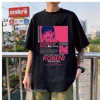 Korean Style Chainsaw Man Tshirt Harajuku Oversized Tee Shirt Clothes Mens Womens Japan Anime All-Match T-Shirts