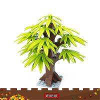 WUHUI 1pcs Tree Green Bush Home Plants Diy Garden Building Blocks Toy Botany City Moc Accessories Parts Brick Blocks Building Bricks Kids Toy Toys For Boys Girls Compatible With All Brands