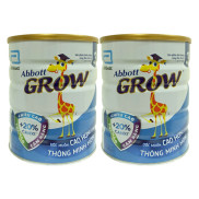 HCMBộ 2 Sữa bột Abbott Grow 3 900g