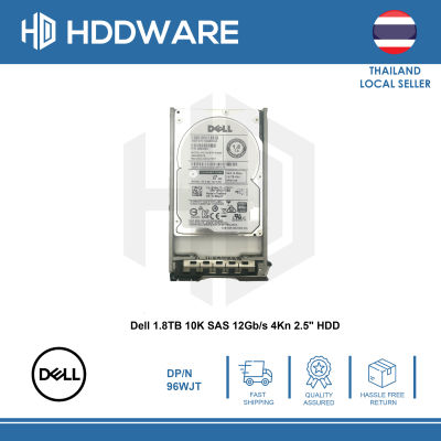 DELL 1.8TB 10K 12G SFF SAS 2.5" 4Kn HDD // 96WJT // HUC101818CS4204
