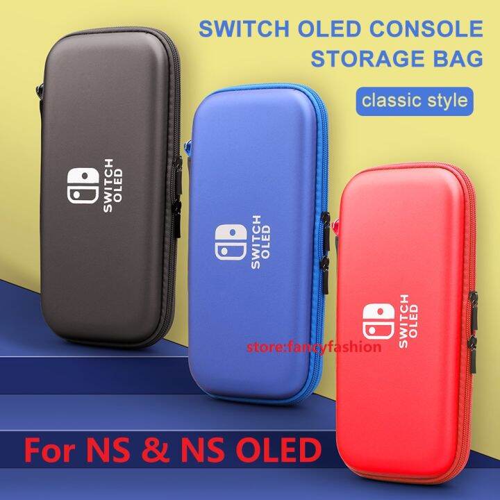Nintendo Switch OLED PU Protective Portable Carry Bag Hard Shell