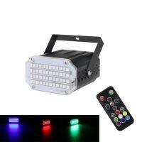 【✴COD✴】 lian400770360360 หลอดไฟสโตรโบสโคปแบบใช้เสียงไฟแฟลชรถยนต์ Led 48ดวง Smd 5050 Led สำหรับปาร์ตี้เวทีปาร์ตี้เทศกาลดิสโก้