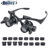 4X 25X 6X 8X 10X 2.5X Multi-Power แว่นขยายแว่นตาซ่อมนาฬิกา Loupe Jeweler แว่นขยาย LED