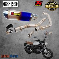 ท่อxsr155 yamaha ท่อakrapovic รุ้ง ปากเคฟล่า ท่อแต่ง xsr155 เสียง แน่น นุ่ม ทุ้ม ไม่แต่งในรอบสูง ระบายความร้อนได้ดี อัตราเร่งดีขึ้น รับประกันสินค้า