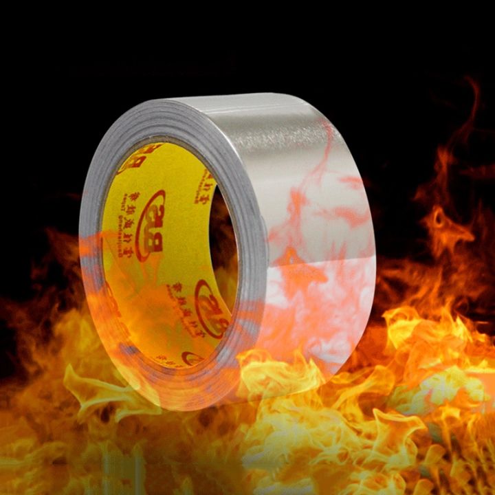 High Temperature Resistant Aluminum Tape for Smoke Exhaust Pipe Sealing  Kitchen Cauldron Leak Proof Heat Insulation