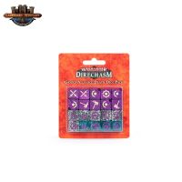 [พร้อมส่ง] WARHAMMER UNDERWORLDS :WHU: GRAND ALLIANCE DEATH DICE ลูกเต๋าประกอบการเล่น