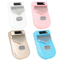 【YF】 17-tone electronic smart bluetooth Kalimba thumb piano kalimba finger speaker dual-use musical instrument