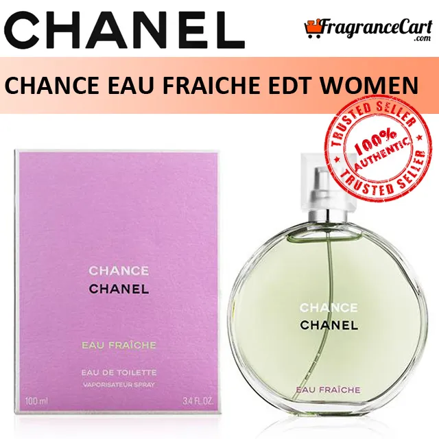 Chanel Chance Eau Fraiche EDT for Women (100ml) Eau de Toilette Green  [Brand New 100% Authentic Perfume/Fragrance] | Lazada Singapore