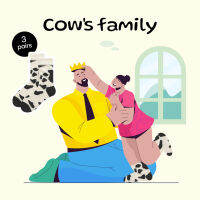 emmtee.emmbee - ถุงเท้า Cows Family