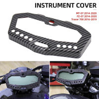 MotorPark Carbon Fibre Motorcycle Instrument Surround Gauge Panel Cover For Yamaha MT07 FZ07 MT FZ 07 2014-2020 Tracer 700 2016-2019