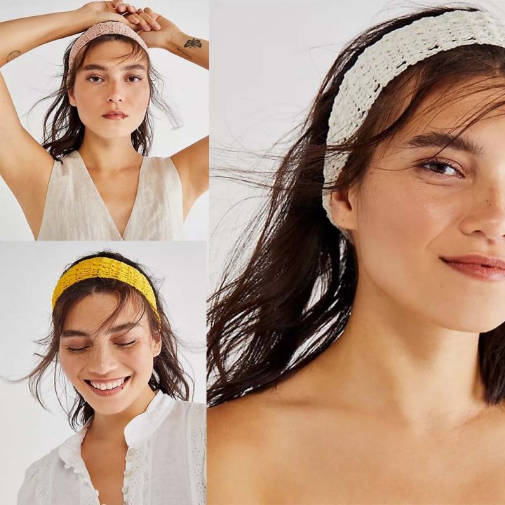 yf-haimeikang-new-crochet-hair-band-women-scarf-solid-color-knitting-headbands-bandanas-wide-elastic-hairbands-fashion-accessories