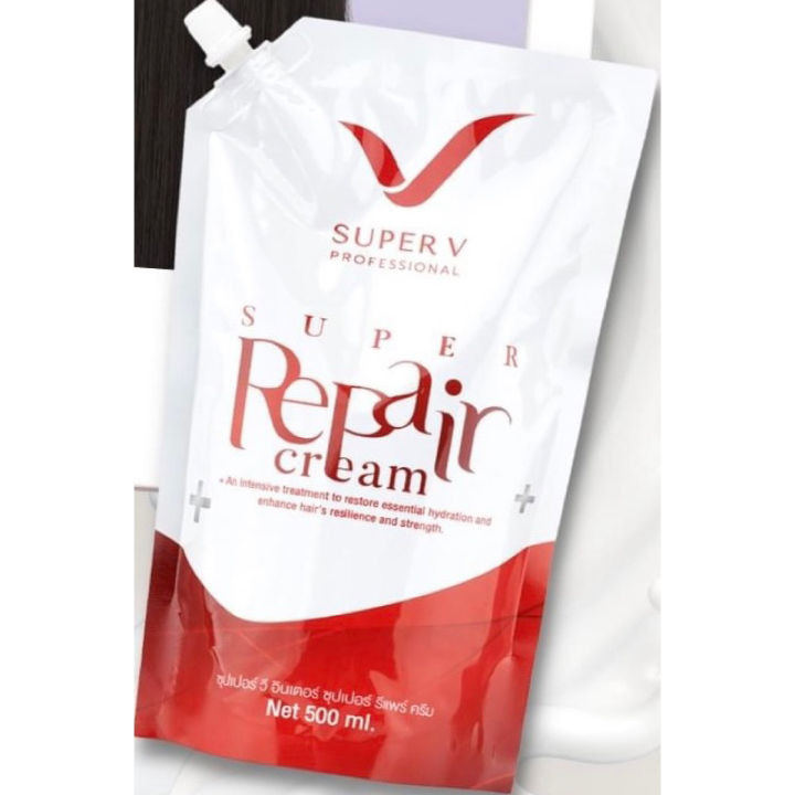 500ml-แบบซอง-super-v-inter-super-repair-cream-ซุปเปอร์-วี-อินเตอร์-ซุปเปอร์-รีแพร์-ครีม-ขนาด-500ml