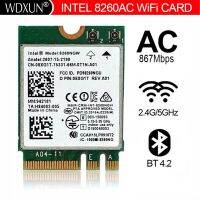 Intel เริ่มต้นแบบไร้สาย-AC 8260 8260NGW 8260Ac NGFF การ์ดคู่802.11A /B/g/n/ac 867Mbps BT โมดูล4.2การ์ดเน็ตเวิร์ก