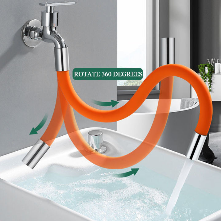 universal-foaming-extension-tube-rotatable-extender-water-tap-free-bending-faucet-with-connector-for-home-bathroom-accessories