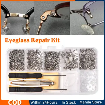 Buy Upgraded All-in-One Magnetic Eyeglass Repair kit with Magnifying Glass,  Repair Tool Kit with 12 Interchangeable Screwdriver Bits, Nose Pads, Screws  and Tweezer for Eyeglass, Sunglass, Watch, Laptop Online at desertcartINDIA