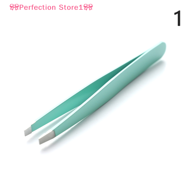 🎀Perfection Store1🎀 LOW PRICE SHOP Bluesea กำจัดขนแหนบสแตนเลสแหนบถอนคิ้วเครื่องมือแต่งหน้าความงาม