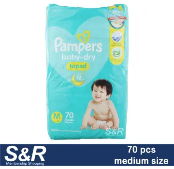 Pampers Baby Dry Taped Diapers Medium - 34s