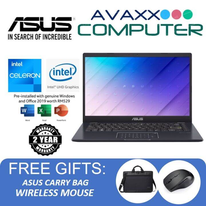 Asus Vivobook Go 14 E410KABV256WS 14'' Laptop Peacock Blue ( Celeron