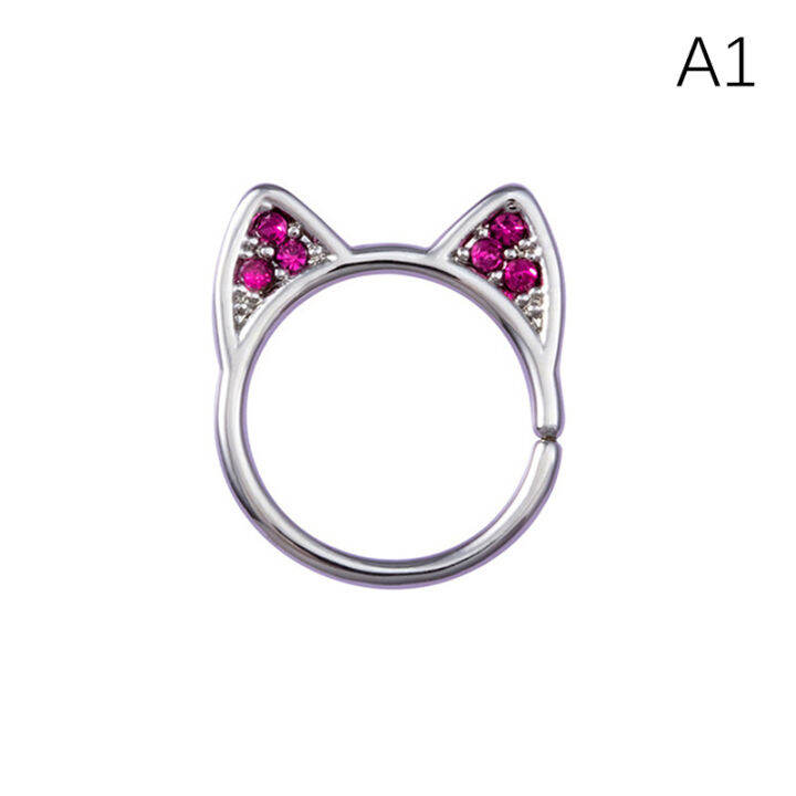 FG Nose Piercing Tiny Nose Hoop Nostril Rings Stainless Steel Nose Clip