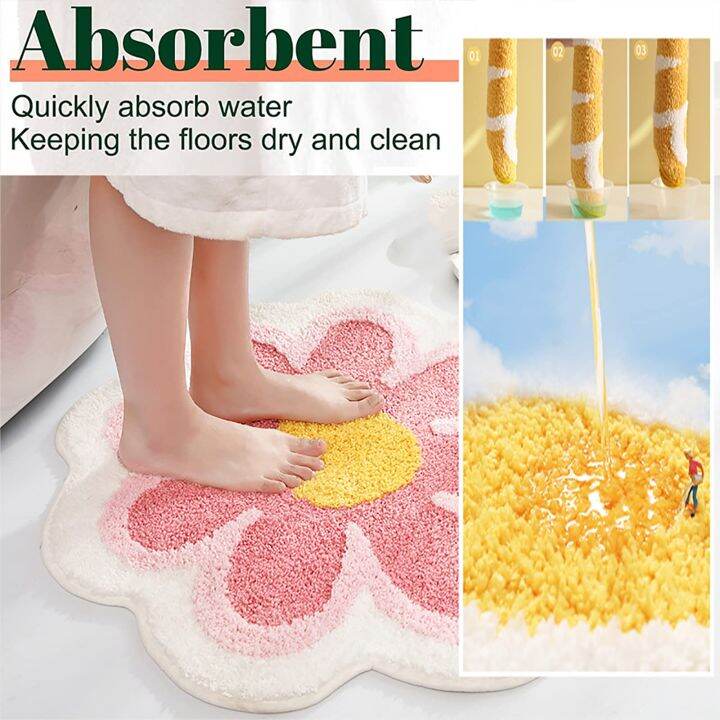 bathroom-soft-shape-flower-rug-non-slip-mat-bath