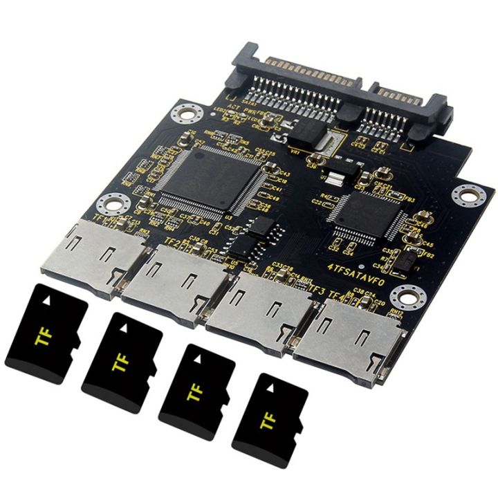 2-5-inch-4-tf-to-sata-adapter-card-self-made-ssd-solid-state-drive-for-micro-sd-to-sata-group-raid-card