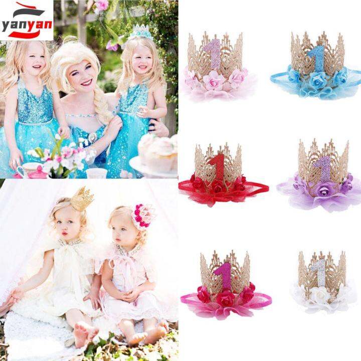 YANYAN Kids Gift Princess Children Party Decoration Flower Headwear