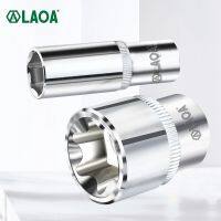 LAOA Metric 3/8 Hexagon Torx Wrench Socket 8 20mm Socket Head Spanner Accessories with 75mm Extension Rod