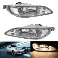 Car Front Fog Light Lamps with Halogen Bulb Harness for Toyota Camry 2002-2004 Corolla 2005-2008 81220-AA011