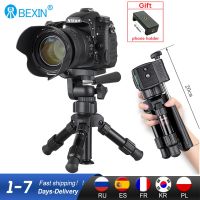 ❅☽ BEXIN MS02 Portable Tripode Photography Travel Portable Compact Lightweight Mini Tripod Camera Stand with Head For iphone Camera