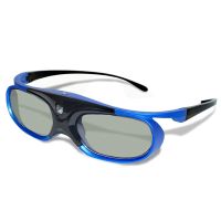 fyjh3D Glasses Active Shutter Rechargeable Eyewear for DLP-Link Optama Acer BenQ ViewSonic Sharp Projectors Glasses