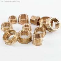 ☾ Brass Hex Bushing Reducer Pipe Fitting 1/8 1/4 3/8 1/2 3/4 F to M Threaded Reducing Copper Water Gas Adapter Coupler Connector