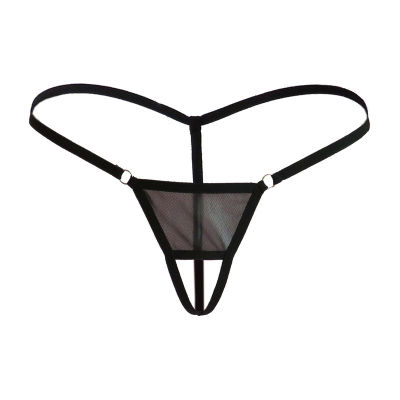 sexy lingerie femme underwear women panties ropa interior femenina tanga thong Netting transparent Open file Hollowing out girl
