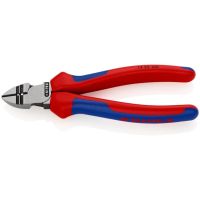 KNIPEX Tools - Diagonal Cutting Pliers With Stripper, Multi-Component (1422160), 6 Inch