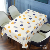 【NEW】【Penghantaran Privasi Tinggi】 New Chinese Flower Wash-Free Waterproof PVC Tablecloth Pastoral Style Long Square Oil-Proof Cross-Border Tablecloth Wholesale